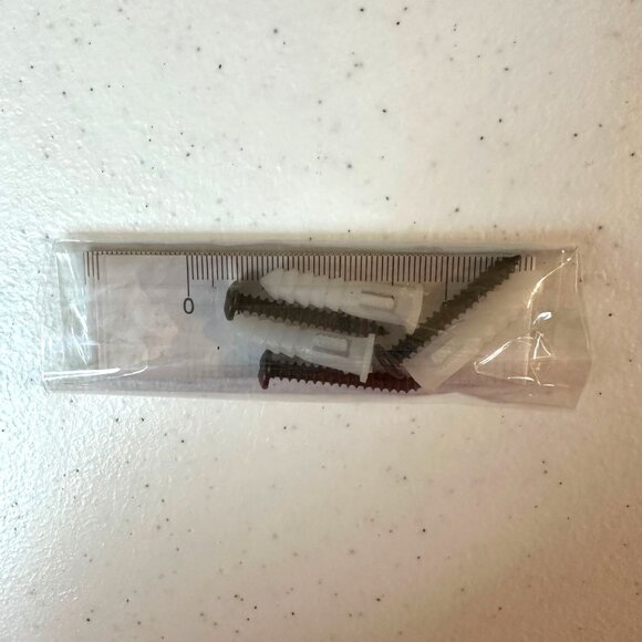 Small metal wall art Tie key scarf towel umbrella leash rack holder 5 hooks - Picture 5 of 13